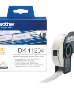 Brother Mehrzwecketiketten DK-11204 (400 St.) weiß 17 x 54 mm