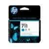 HP 711 Cyan DesignJet Tintenpatrone, 29 ml Das HP DesignJet Druckkopf 711-Ersatzkit sorgt für konsistente, gestochen scharfe, präzise Ergebnisse. Dieser integrierte, langlebige Original HP Druckkopf mit vier Farben wurde gemeinsam mit Ihrem Drucker als optimiertes Drucksystem konzipiert.