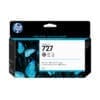HP 727 Grau DesignJet Tintenpatrone, 130 ml Ideal für Entwicklungs- und Konstruktionsteams, die hochwertige und professionelle Zeichnungen erstellen.<br>HP 727 Designjet Tintenpatronen wurden zusammen mit Ihrem HP Designjet Drucker als optimiertes Drucksystem konzipiert. Original HP Tinten reduzieren Ausfallzeiten und steigern die Produktivität. Dank gestochen scharfer, schnell trocknender, wischfester Ausdrucke können Druckjobs schneller abgewickelt werden.