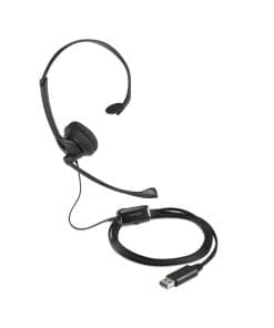 Alternative view of Kensington Classic USB-A Mono Headset mit Mikrofon und Lautstärkeregler