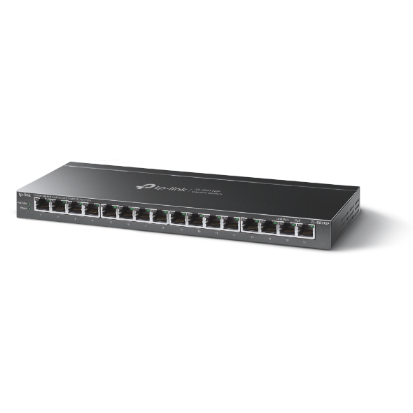 TP-Link TL-SG116P 16-Port Gigabit Desktop Switch 16x PoE+ TP-Link TL-SG116P 16-Port Gigabit Desktop Switch 16x PoE+ – Bild 2