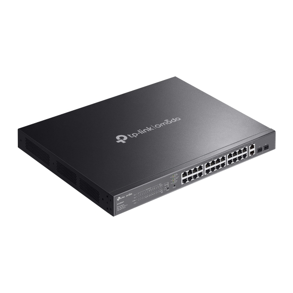 Omada ES228GMP 28-Port Gigabit Easy mgd. Switch 24-Port PoE+ Omada ES228GMP 28-Port Gigabit Easy mgd. Switch 24-Port PoE+ – Bild 4