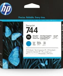 Alternative view of HP 744 DesignJet Druckkopf Fotoschwarz/Cyan