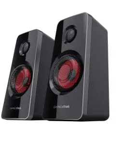 Alternative view of Trust Gaming GXT 38 2.1 Gaming Lautsprechersystem mit Subwoofer, schwarz/rot