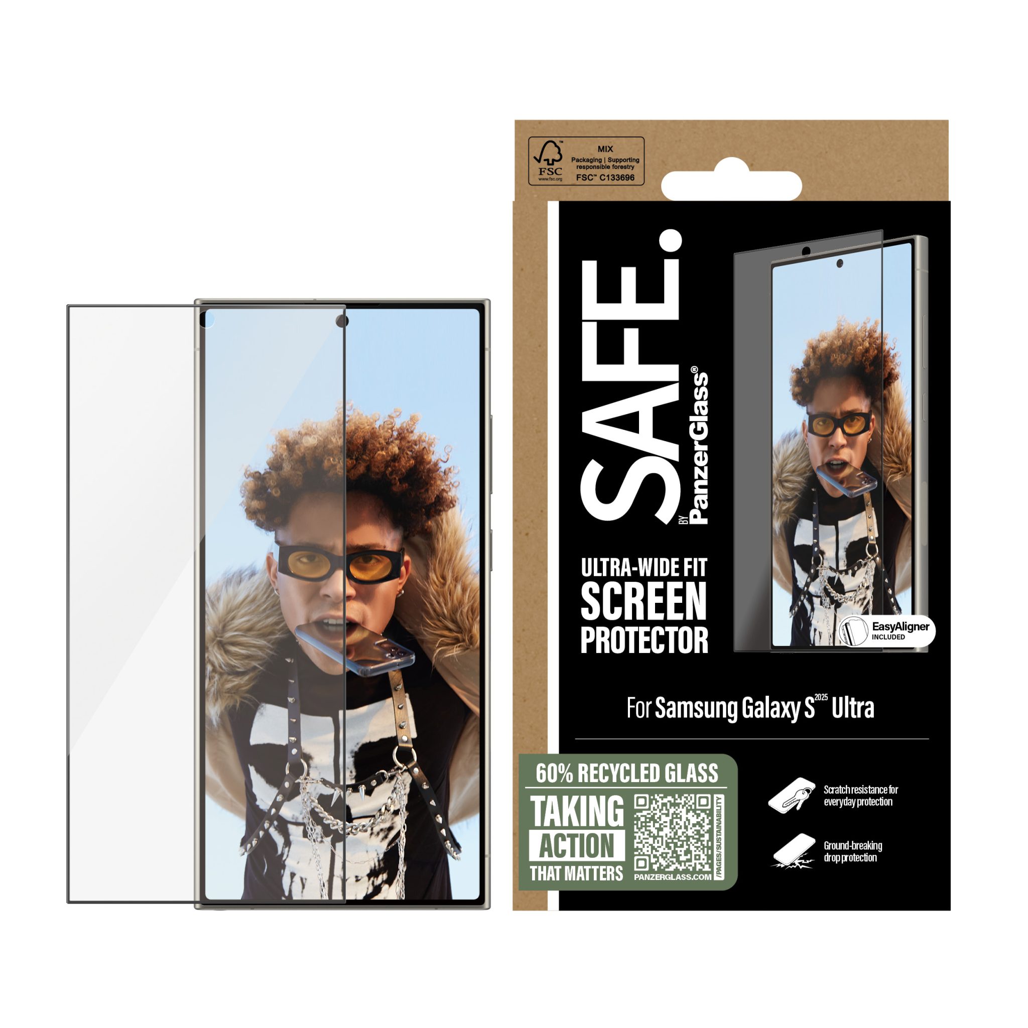 SAFE. Screen Protector Samsung Galaxy S25 Ultra SAFE. Screen Protector Samsung Galaxy S25 Ultra – Bild 2