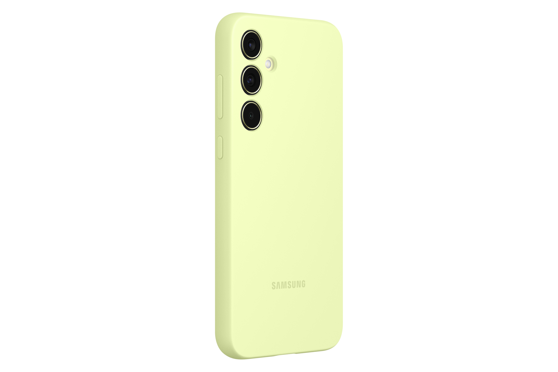 Samsung Silicone Case für Galaxy A35, Lime Samsung Silicone Case für Galaxy A35, Lime – Bild 3