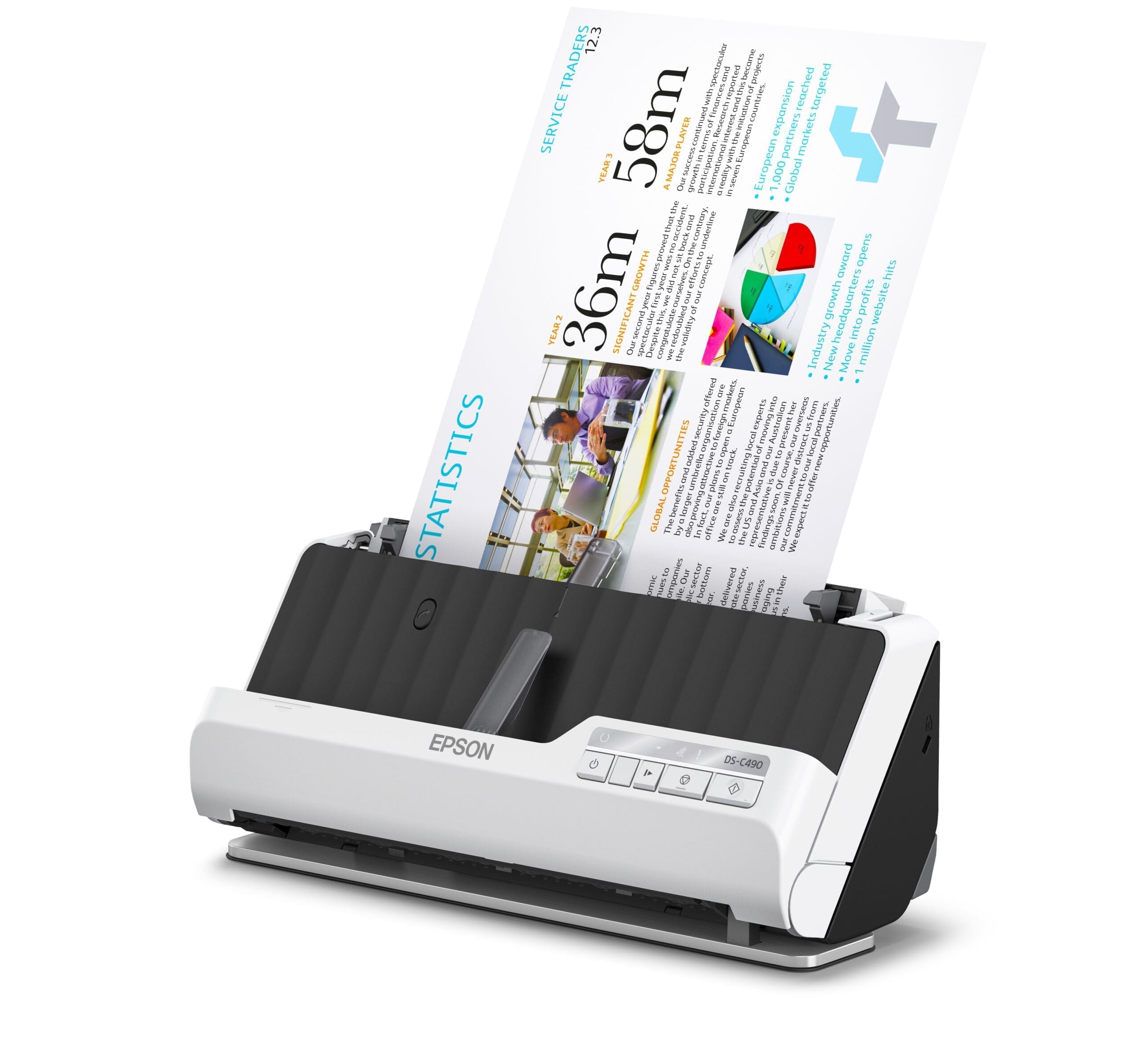 Epson WorkForce DS-C490 Dokumentenscanner Epson WorkForce DS-C490 Dokumentenscanner – Bild 6