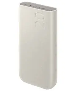 Alternative view of Samsung Powerbank P4520 20.000 mAh (45W), Beige
