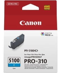 Canon PFI-5100 C Druckerpatrone 1 Stück(e) Original Cyan