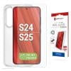 DISPLEX Real Glass MM + Case Samsung Galaxy S24/S25
