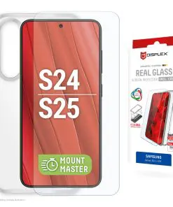 DISPLEX Real Glass MM + Case Samsung Galaxy S24/S25