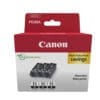 Canon Tintenpatronen Dreierpack PGI-35 BK Schwarz