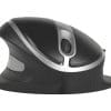 BakkerElkhuizen Oyster Mouse Wired Large Maus Büro Beidhändig USB Typ-A 1200 DPI Einstellbare vertikale ergonomische Maus für rechts- und linkshändigen Gebrauch
