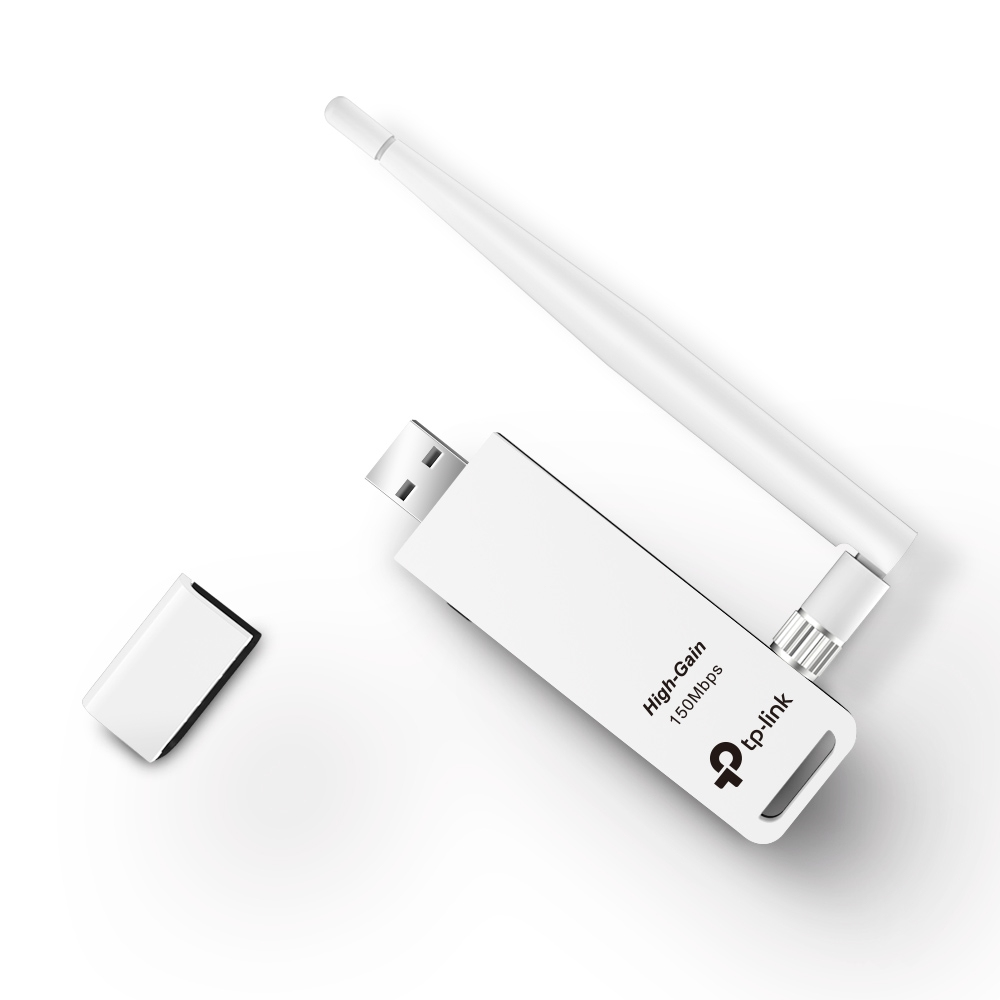 TP-Link TL-WN722N N150 WLAN High Gain USB Stick (150 MBit/s) TP-Link TL-WN722N N150 WLAN High Gain USB Stick (150 MBit/s) – Bild 2