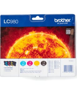 Brother Tintenpatronen LC-980 Multipack (je 1x BK/M/C/Y)
