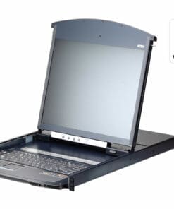 ATEN KL1116VN KVM over IP Switch, 16-fach, mit 19" Display, Dual-Rail