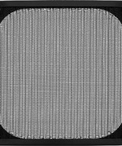 Alternative view of InLine® Lüftergitter, Aluminium Filter, 120x120mm, schwarz, schwarz