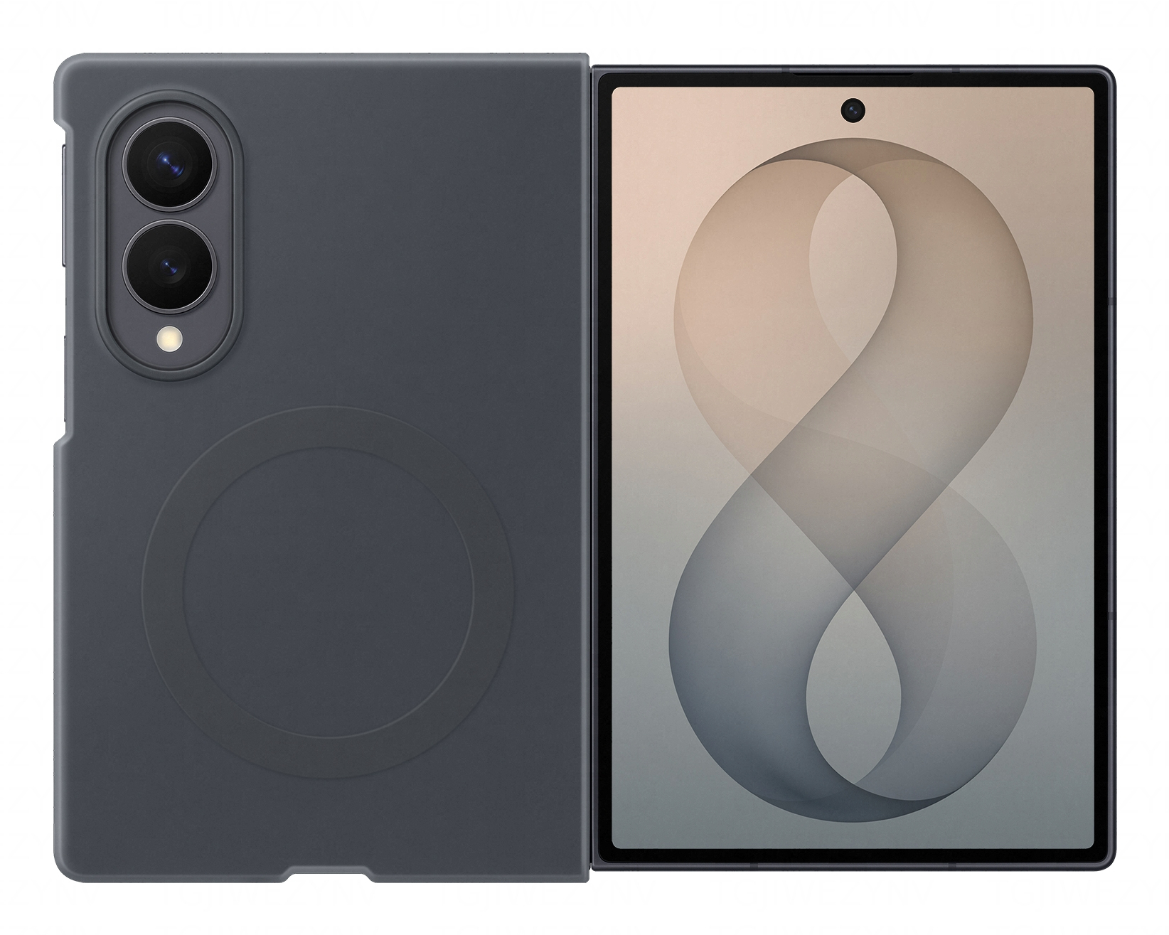 Samsung Silicone Magnet Case für Galaxy Fold8, black Samsung Silicone Magnet Case für Galaxy Fold8, black
