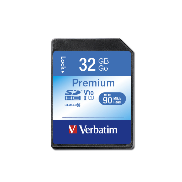 Verbatim Premium 32 GB SDHC Klasse 10 Verbatim Premium 32 GB SDHC Klasse 10
