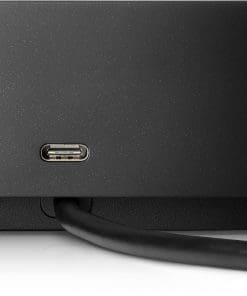 HP USB-C Dockingstation G5 100W Seien Sie mit nur einem Kabel schnell einsatzbereit und verbinden Sie Ihr USB-C-fähiges Notebook mit Ihren Displays, Geräten und kabelgebundenen Netzwerken mit der vielseitigen, eleganten und platzsparenden HP USB-C-Dockingstation G5.