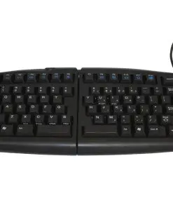 Alternative view of BakkerElkhuizen Goldtouch Adjustable V2 Tastatur Büro USB + PS/2 AZERTY Französisch Schwarz