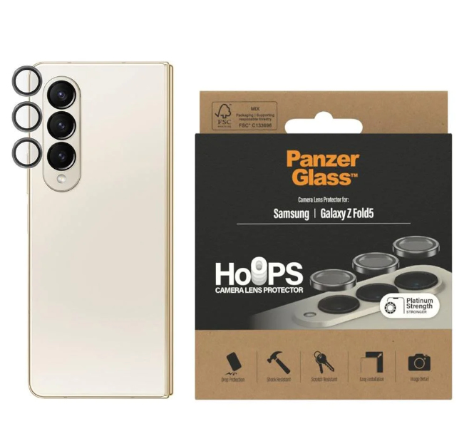 PanzerGlass Hoops Camera Lens Protector Galaxy Z Fold 5 *siehe Beschreibung PanzerGlass Hoops Camera Lens Protector Galaxy Z Fold 5 *siehe Beschreibung – Bild 3