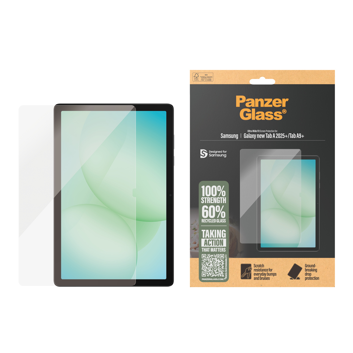PanzerGlass Schutzglas Samsung Galaxy Tab A11+ / Tab A9+ UWF PanzerGlass Schutzglas Samsung Galaxy Tab A11+ / Tab A9+ UWF – Bild 2