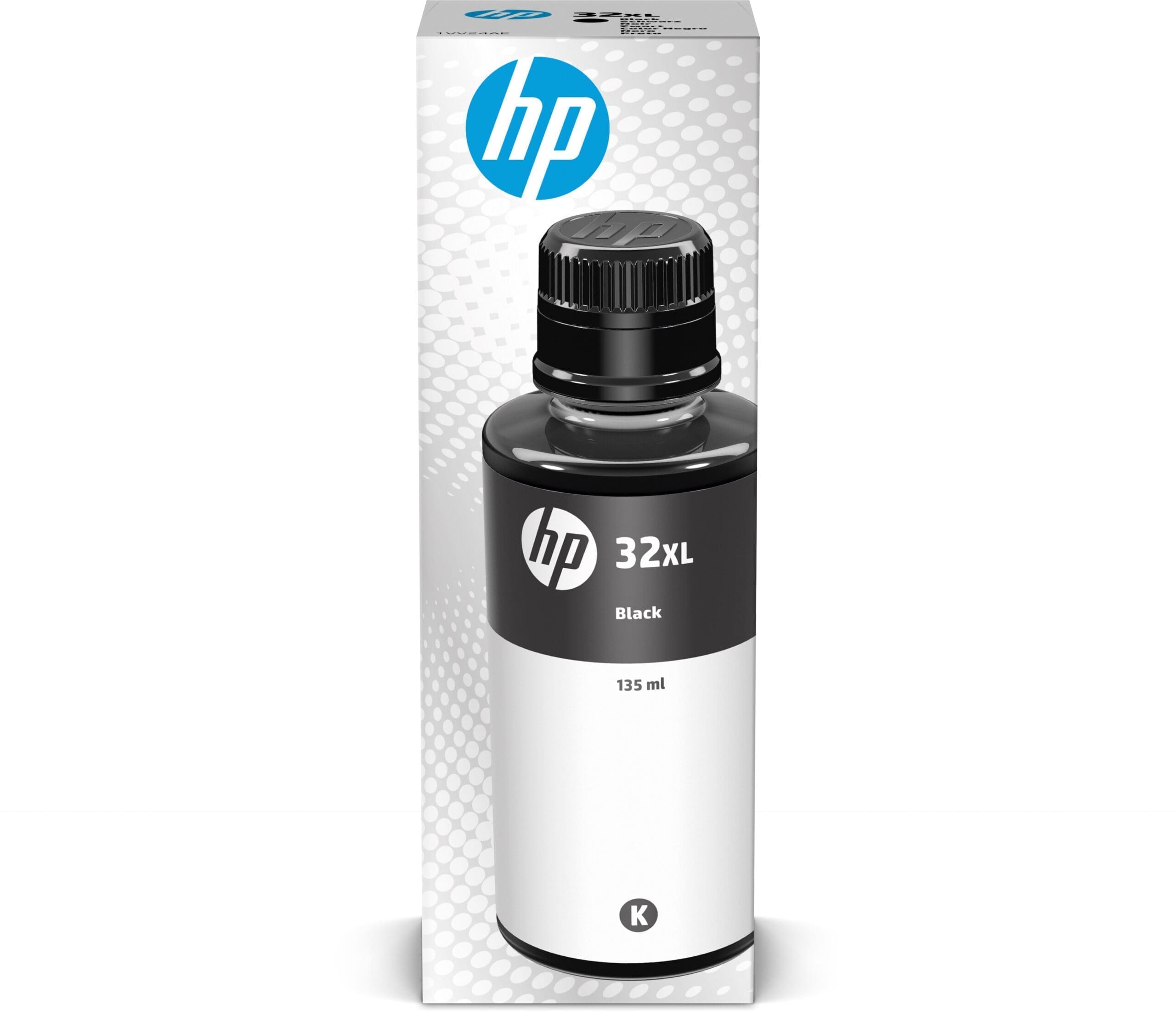 HP 32XL Schwarz Original Tintenflasche, 135 ml HP 32XL Schwarz Original Tintenflasche, 135 ml