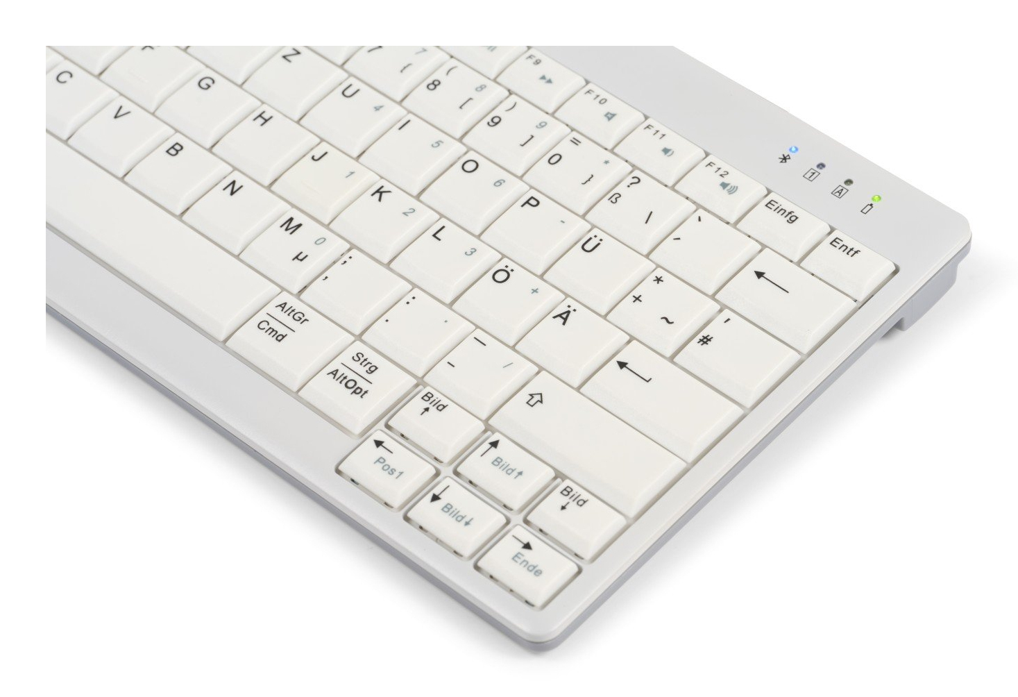 BakkerElkhuizen UltraBoard 950 V2 Tastatur Haus USB + Bluetooth QWERTZ Deutsch Dunkles Grau, Hellgrau BakkerElkhuizen UltraBoard 950 V2 Tastatur Haus USB + Bluetooth QWERTZ Deutsch Dunkles Grau, Hellgrau – Bild 5