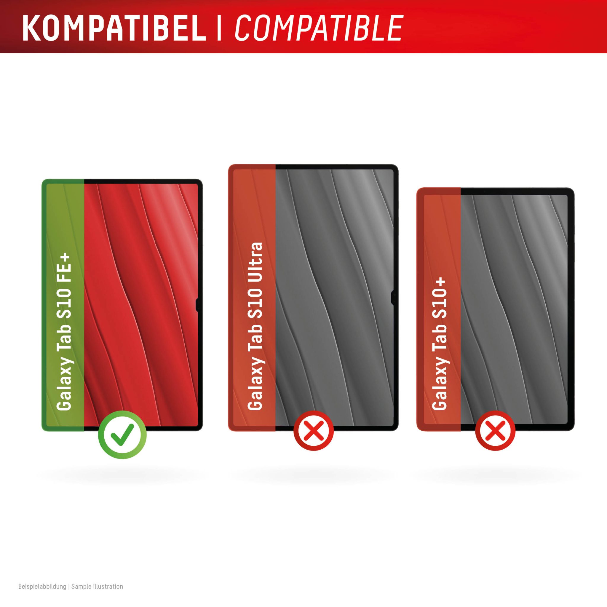 DISPLEX Panzerglas Galaxy Tab S10 FE+ DISPLEX Panzerglas Galaxy Tab S10 FE+ – Bild 5