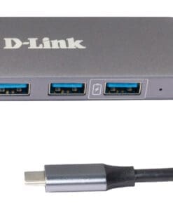 Alternative view of D-Link DUB-2340 USB-C auf 4-Port Hub 4x USB 4x 3.0