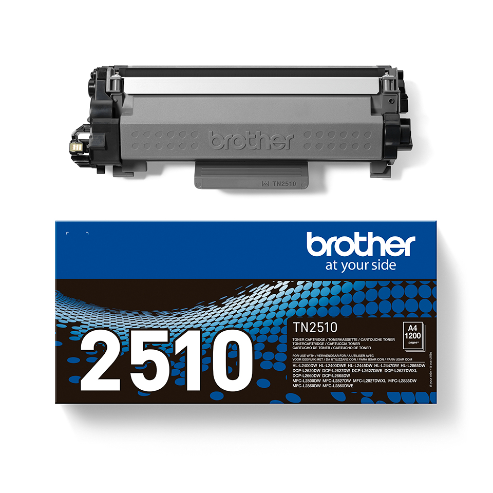 Brother Toner TN-2510 Schwarz (ca. 1200 Seiten) Brother Toner TN-2510 Schwarz (ca. 1200 Seiten) – Bild 5