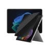 PanzerGlass Privacy Screen Protector Microsoft Surface Pro 12" Private Nachrichten. Bankverbindung. PIN-Codes. Mit diesem Sichtschutz von PanzerGlass sind deine persönlichen Daten sicher vor den neugierigen Blicken deiner Sitznachbarn im Zug, im Café oder im Büro. Der speziell entwickelte Sichtschutzfilter macht den Inhalt deines Bildschirms für alle außer dir praktisch unsichtbar. Außerdem ist er mit einer wischfesten Beschichtung versehen, die Spuren von Fingerabdrücken und Fett reduziert, damit du einen klaren - aber dennoch privaten - Blick auf deinen Bildschirm hast.Und der Schutz des Bildschirms? Er ist hervorragend! Mit einer dreifach höheren Kratzfestigkeit als frühere Privacy-Modelle schützt dieser Displayschutz den Bildschirm deines Handys vor versehentlichen Stößen, Stürzen und anderen Gefahren des täglichen Lebens.Der Bildschirmschutz ist Ultra-Wide Fit, das heißt er bedeckt die Vorderseite deines Telefons und bietet so einen hervorragenden Schutz und eine vollständige Sicht auf das Display, während an den Rändern noch etwas Platz für eine PanzerGlass-Hülle bleibt. Wenn du einen 360-Grad-Schutz für dein Handy möchtest, kombiniere den Displayschutz und die Hülle mit einem PanzerGlass PicturePerfect Kameraschutz.