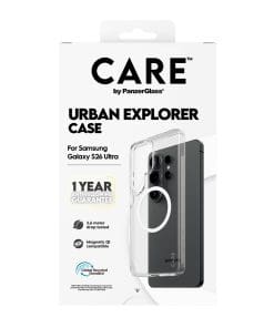 CARE Urban Explorer Case Clear w. White Qi Galaxy S26 Ultra CARE Urban Explorer Case Clear w. White Qi Galaxy S26 Ultra – Bild 3