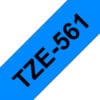 Schriftband TZe-561 (lam.) Schwarz auf Blau 36mm x 8m Erzielen Sie mit Schriftbändern von Brother immer hervorragende, detailierte Ergebnisse.