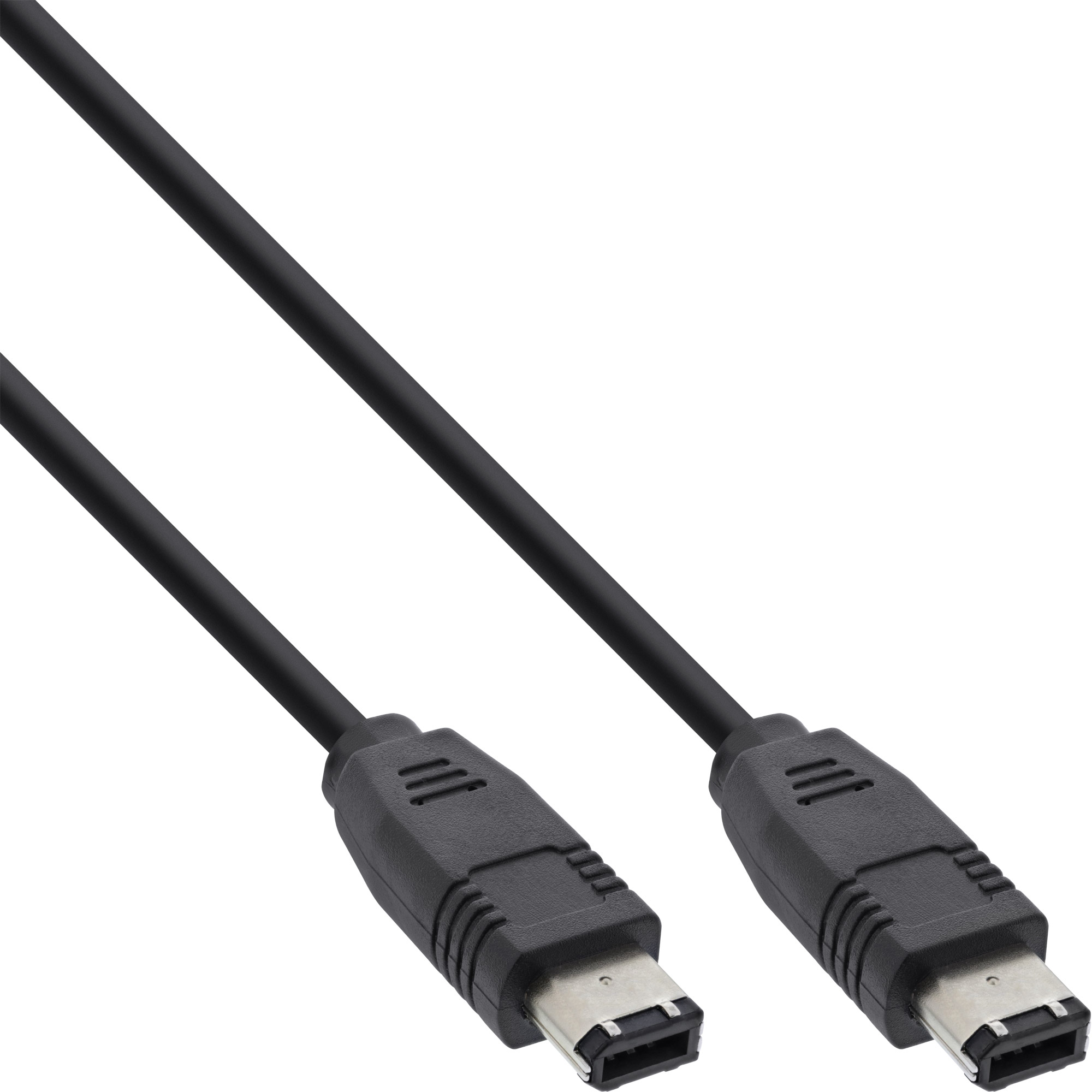 InLine® FireWire Kabel, IEEE1394 6pol Stecker / Stecker, schwarz, 1,8m, schwarz InLine® FireWire Kabel, IEEE1394 6pol Stecker / Stecker, schwarz, 1,8m, schwarz
