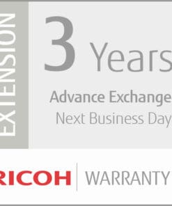 Ricoh 3 Jahre Garantieverlängerung: Advance Exchange