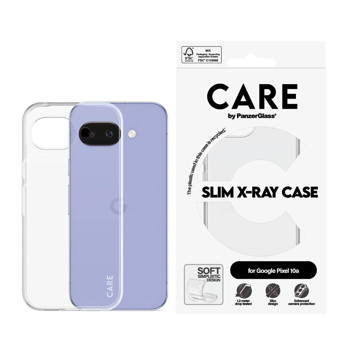 CARE X-Ray Case Google Pixel 10a -clear CARE X-Ray Case Google Pixel 10a -clear – Bild 2
