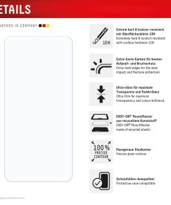 Alternative view of DISPLEX Real Glass MM + Case Samsung Galaxy S24/S25