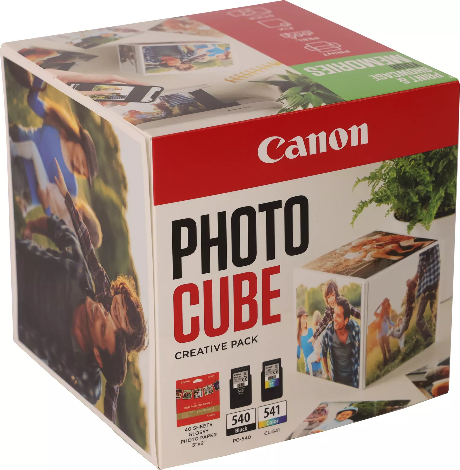 Canon Fotowürfel PG-540/CL-541 Weiß/Grün Canon Fotowürfel PG-540/CL-541 Weiß/Grün