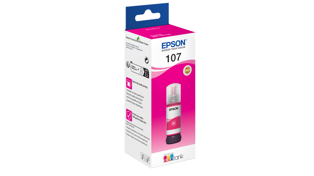 Epson Tintenflasche 107 Magenta (70ml) Epson Tintenflasche 107 Magenta (70ml) – Bild 3