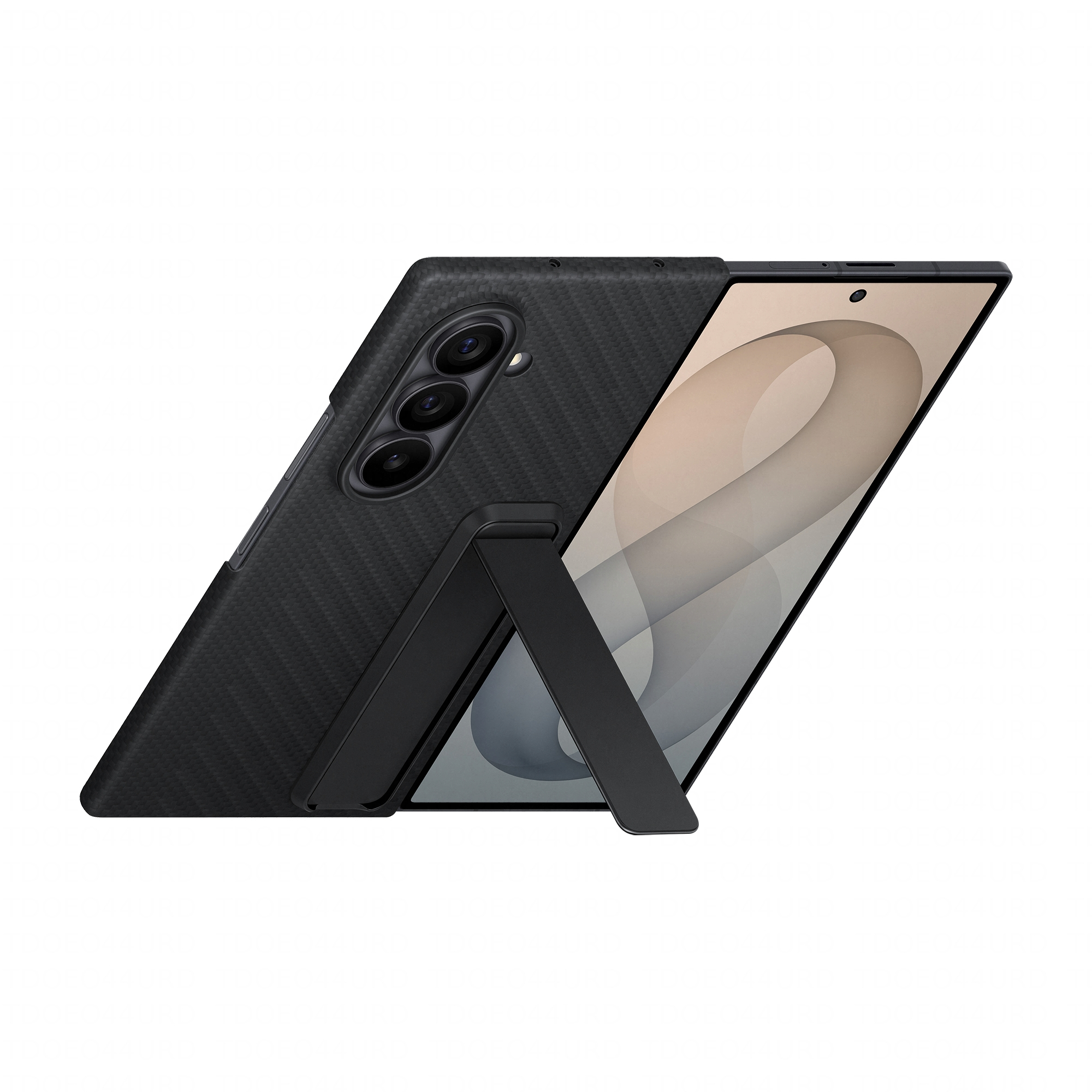 Samsung Carbon Standing Case für Galaxy Fold8 Ultra Black Samsung Carbon Standing Case für Galaxy Fold8 Ultra Black – Bild 3