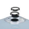 PanzerGlass Hoops Lens Protector iPhone 14, 14 Plus Black Mit dem original Displayschutz von PanzerGlass ist der Bildschirm Deines Tablets perfekt geschützt vor Gefahren, die im Alltag lauern können - seien es versehentliche Stöße gegen Tischkanten oder Stürze auf harten Boden. Der kratz- und stoßfeste Bildschirmschutz ist kinderleicht anzubringen. Danach kannst Du entspannt dem sicheren Schutz vertrauen, denn er bewahrt den Bildschirm zuverlässig vor Schäden. Seine wischfeste, antibakterielle Beschichtung wirkt aktiv gegen Keime und eliminiert bis zu 99,99 % aller gewöhnlichen Oberflächenbakterien.