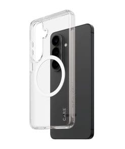 CARE Urban Explorer Case Clear w White Qi Galaxy S26