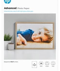 HP Advanced Fotopapier, glänzend - 20 Blatt/A3/297 x 420 mm