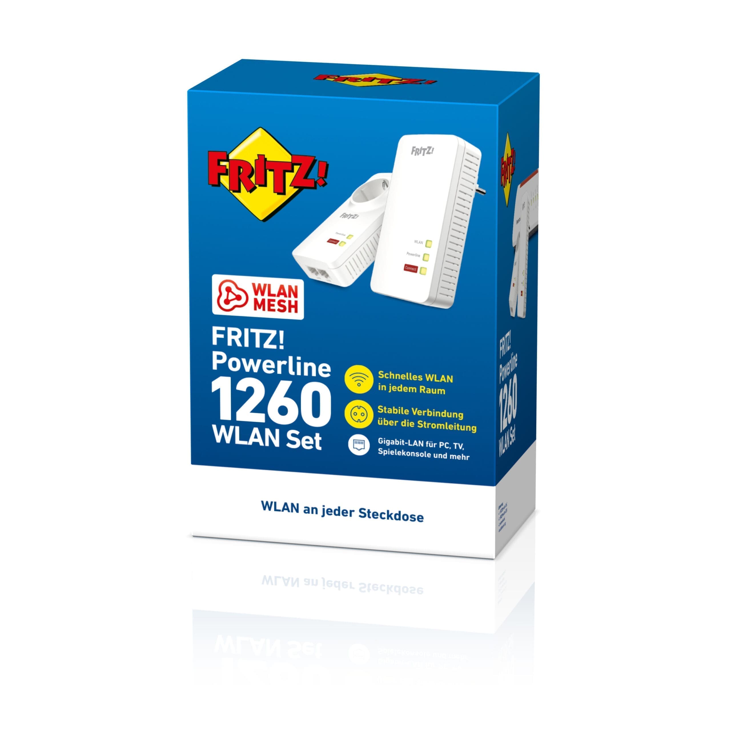 AVM FRITZ!Powerline 1260 WLAN AC Set 1200 MBit AVM FRITZ!Powerline 1260 WLAN AC Set 1200 MBit – Bild 4