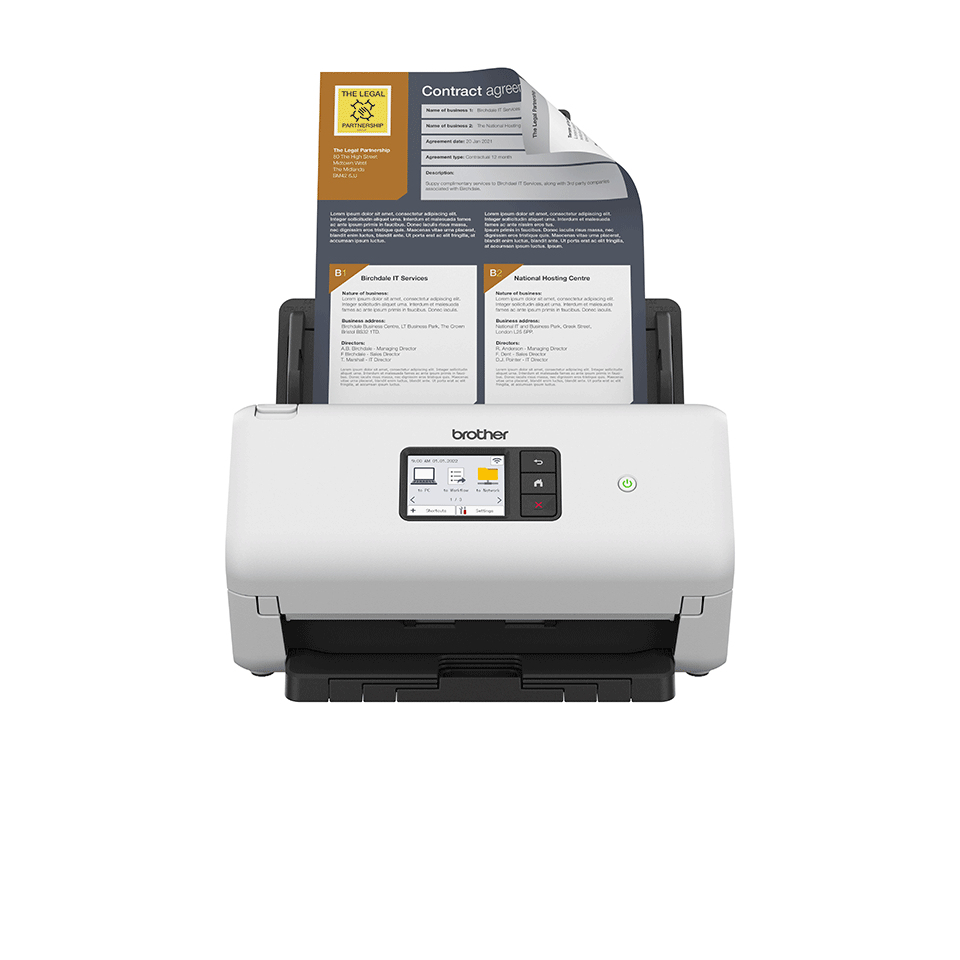 Brother ADS-4550W Dokumentenscanner Brother ADS-4550W Dokumentenscanner