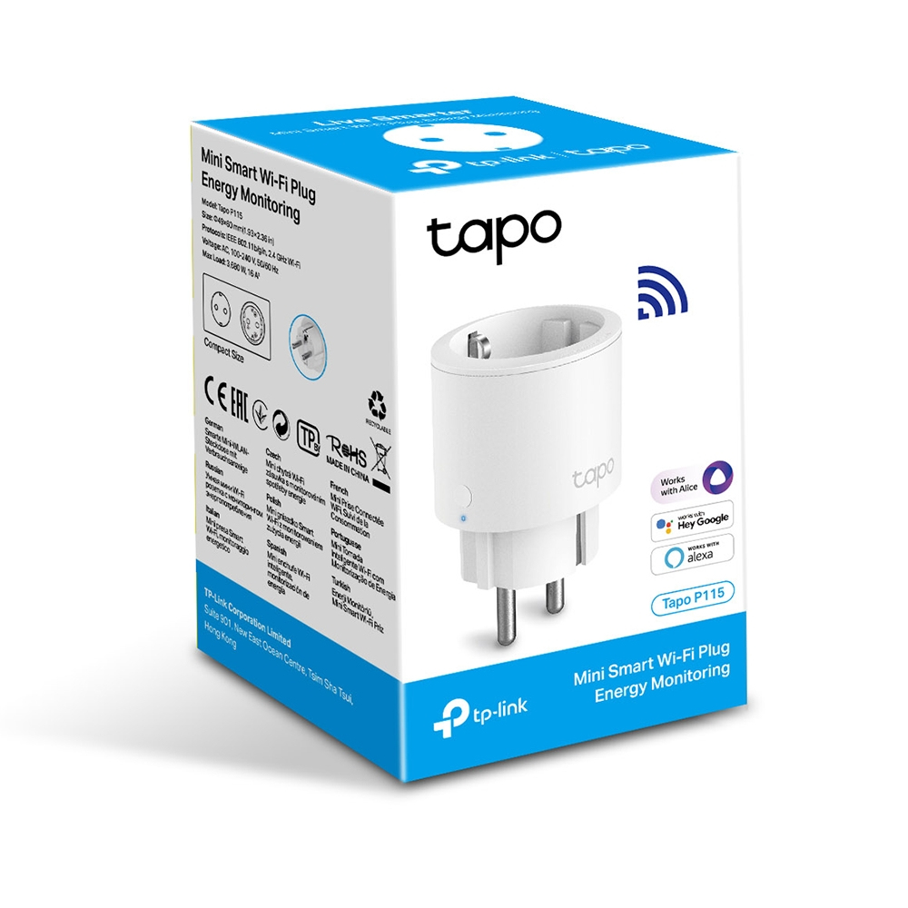 TP-Link Tapo P115 (1er Pack) Mini Smart Wi-Fi Steckdose TP-Link Tapo P115 (1er Pack) Mini Smart Wi-Fi Steckdose – Bild 2