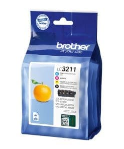 Alternative view of Brother Tintenpatronen LC-3211 Multipack (je 1x BK/M/C/Y)