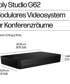 Poly Studio G62 Videokonferenz System Teams Basis + Halterung Poly Studio G62 Videokonferenz System Teams Basis + Halterung – Bild 10